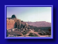 Thumbnail Heading to Western Wall - Inside Dung Gate looking at Mt. of Olives